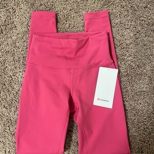 Lululemon Athletics Wunder Train HR 28” Hot Pink Leggings NWT Size 4